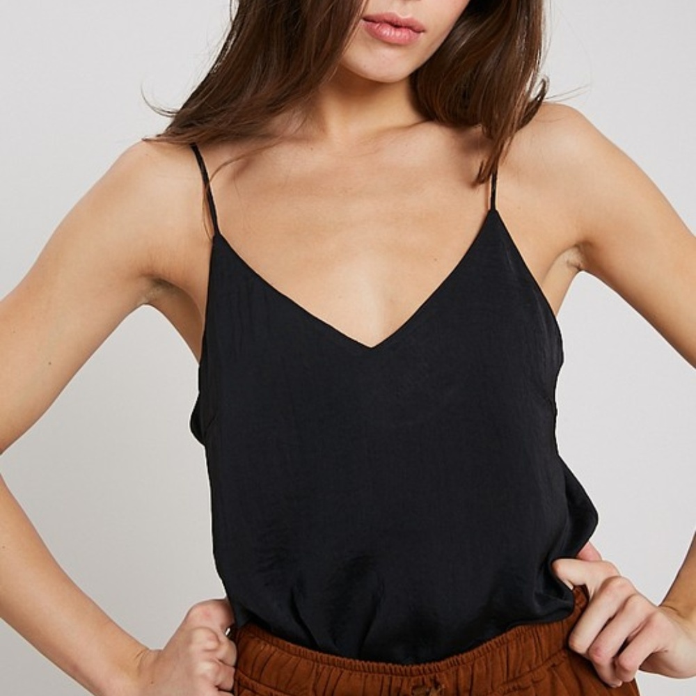 NEW Black Basic Camisole - Picture 2 of 4